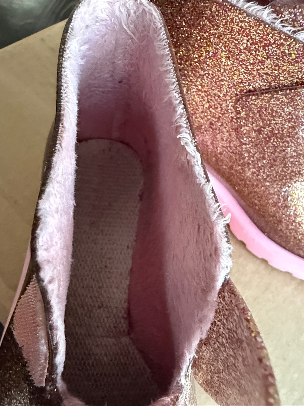 Mini Melissa Toddler Chelsea Glittery Bootes - Picture 12 of 15